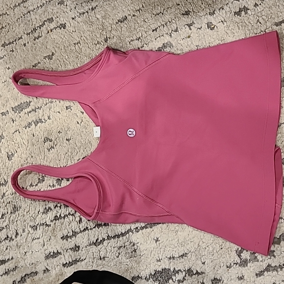 Lululemon Align Waist-Length Tank Top Pink Lychee - Picture 7 of 8